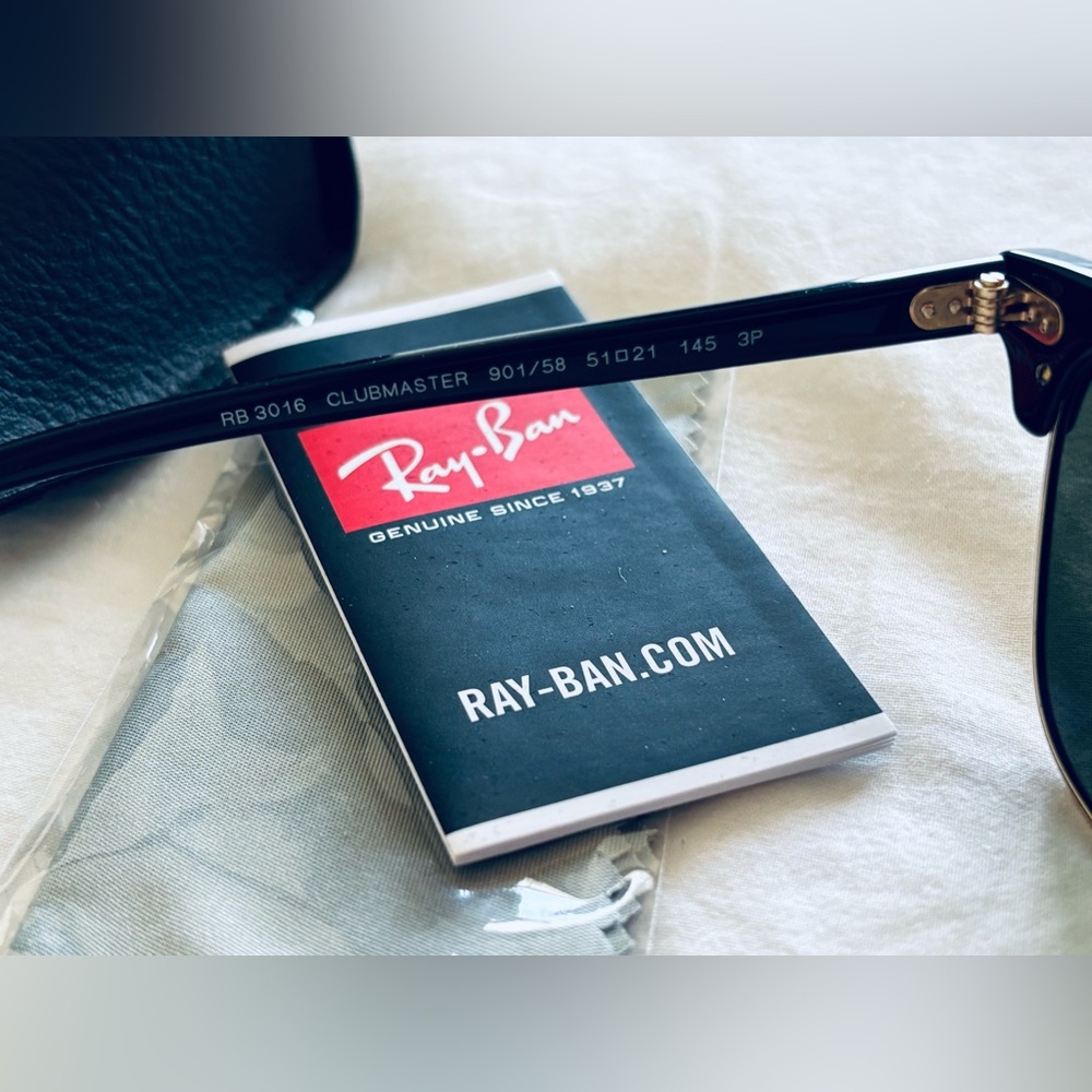 Ray-Ban Clubmaster Sunglasses Polarized, NEW! - Picture 5 of 10